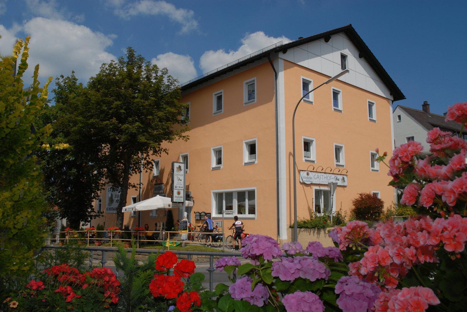 Gasthof Zur Post Hotel Und Parkplatz Фоэнштраус Экстерьер фото